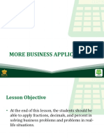 More Business Applications