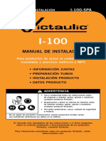 I 100 SPA Manual de Instalacion Vitaulic.