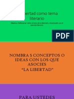 La Libertad Como Tema Literario