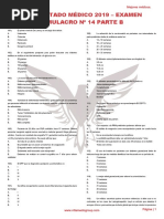 RM 19 - Examen Simulacro 14 B