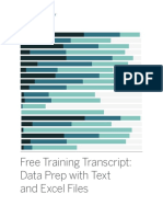 Data Prep With Text and Excel Files