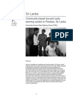 Sri Lanka: Community-Based Tsunami Early Warning System in Peraliya, Sir Lanka