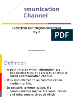 Lecture 2 (Communication Channel)