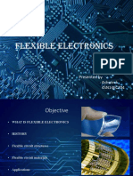Flexible Electronics: Presented by Ashwin.k 4SN14EC704