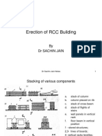 Erection of RCC Members