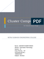 Cluster Computing: by Aakash Kumar Singh