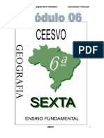 Apostila Ensino Fundamental CEESVO - Geografia - Módulo 06