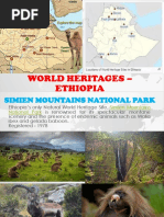 World Heritages - Ethiopia