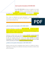 Cómo Determinar Las Partes Interesadas en ISO 45001