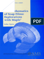 The Mathematics of Soap Films AMS PDF