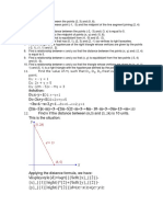 Find The Distance Between The Points