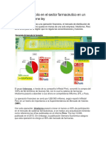 Nuevo Monopolio en El Sector Farmacéutico en Un Perú Que No Tiene Ley