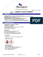 Ultra Low Sulfur Diesel Fuel 2 Sds