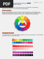 Infografia Propiedades Del Color