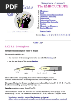 The Embouchure: SAX 3.1 - Mouthpiece