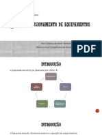 Aula 6. Dimensionamento de Equipamentos