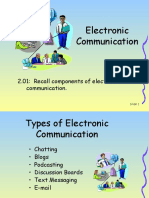 Electronic Communication