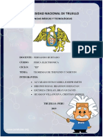 Informe Teoremas de Thevenin y Norton