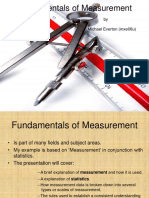 Fundamentals of Measurement