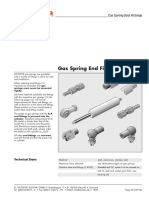 12 Gas Spring End Fittings