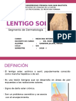 Lentigo Solar