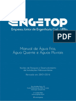 Manual de Água Fria, Água Quente e Águas Pluviais