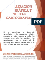 Visualización Geográfica y Nuevas Cartografías