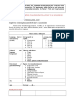 2019-05-13 (PTS) Plan Training Session Questionnaire For Trainee Characteristics