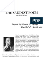 The Saddest Poem Lit12