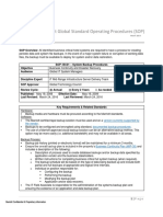 Marriott Global Standard Operating Procedures (SOP)