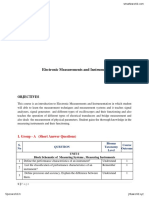 Electronic Measurements & Instrumentation