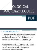 Biological Macromolecules