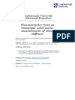 Pressuremeter Tests in Municipal Solid Waste Measurement of Shear Stiffness - Dixon