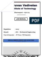 Me671 Simulation and Analysis Laboratory1