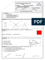 Matemática Prova 3