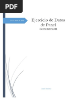 Ejercicio Datos de Panel