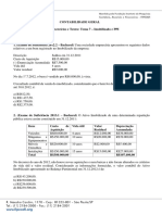 Lista de Exercícios e Testes Tema 7 - Imobilizado e PPI PDF