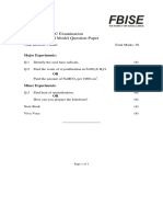 Chemistry Salt Analysis Cheatsheet