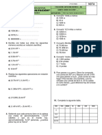 Evaluacion Quinto