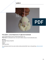 Luiluh Handmade de LuiLuh Baby Bunny Pattern