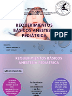 Equipamiento en Anestesia Pediátrica