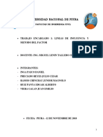 Teoria y Ejemplos de L.I y Metodo Factor