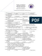 Diagnostic Test Science G7