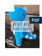 DonaCata - Joaco The Dino Crochet Pattern ESP