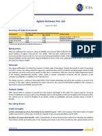 Aghara Knitwear Pvt. LTD.: Summary of Rated Instruments