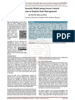 Database Security Model Using Access Control Mechanism in Student Data Management