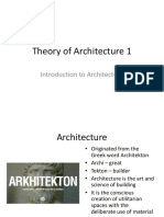 Introduction To Architecture Influence On Architecture