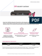 5200 Security Gateway Datasheet