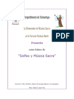 Curso Básico Solfeo Músic Sacra