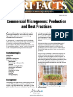 Microgreens Production Basic